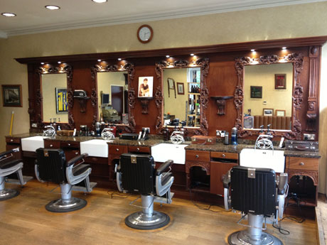 Arredamento salone da barbiere